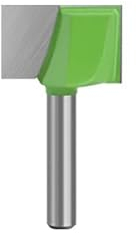 Pangyoo 6,35mm 1/4 Zoll Schaft Holz Fräser Boden Reinigung Router Bits CNC Holzbearbeitung Werkzeuge for Zimmerei In Gesicht Cutter (Size : 6.35x20x16)