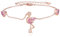 ONEFINITY Flamingo-Armband Für Damen 925 Sterling Silber Flamingo-Armband Rosa Flamingo-Schmuck Geschenk