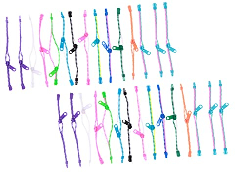 Vaguelly 30stücke Teiliges Reißverschluss-Armband Für Junge Mädchen Sensorisches Spielzeug Kreative Handgelenkspielzeuge Für Mädchen Und Jungen Langlebig Und Farbenfroh Für