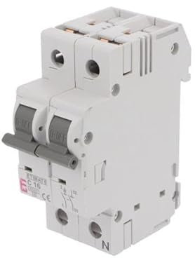ETIMAT 6 1P+N C16 Überstromschalter 230/400VAC lNenn: 16A Pole: 1+N DIN 6kA IP20