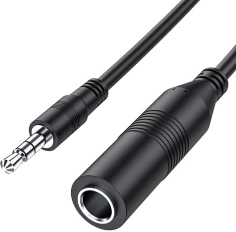MOSWAG Headphone adapter 3.5mm Male to 6.35mm Female Audio Jack adapter, 6.35mm to 3.5mm headphone jack Adapter for Headphone, Amplifiers, Guitar, Amp