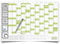 Kalenderoutlet Din B0 Wandkalender 2025 abwischbar Jahresplaner 140 x 100 cm XXL groß inklusive 1 Marker Jahreskalender, Kalender 2025 in deutscher Sprache