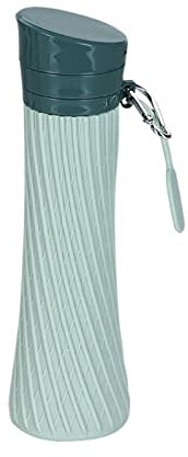 QTANZIQI Cup with Handle Foldable Water Bottle Silicone Collapsible Water Cup Small Waist Shape Sports Water Cup Portable 500ML cups silk pillowcase