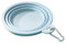 Ciotola per cani, ciotola per acqua pieghevole per cani,Ciotole da viaggio portatili per cani espandibili per i viaggi - Alimentatore portatile per animali in silicone per cibo e acqua, comodo, sicuro