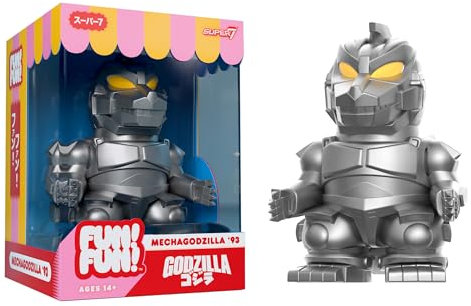 Super7 Fun! Fun! Toho MechaGodzilla '93 Vinyl Figure - 12.7 cm Toho Godzilla Action Figure Kaiju - Classic Movie Monster Fans Collectibles & Retro Toys - Movie Model for Collectors & Display Figure