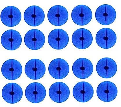 KICHOUSE 50Stücke Clownnasen Blau Lustige Performance Für Maskerade Und Cosplay Karneval Und Partys