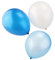 VANZACK 30Stücke Latex Ballons Für Hochzeit Und Geburtstagsfeier Blau Hellblau Und Weiß Hochwertige Deko Für Kinderpartys Und Festlichkeiten