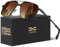 LUENX Sunglasses for Men Square Polarized Polygon Sun Glasses UV400 Protection 60mm,Gradient Brown Lens Black Frame