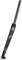 CVQJL Fourche Rigide ultralégère en Fibre de Carbone pour VTT (26, 27,5, 29), Fourche Avant Droite à dégagement Rapide de 9 x 100 mm, Frein à Disque de 1-1/8, 29 Pouces