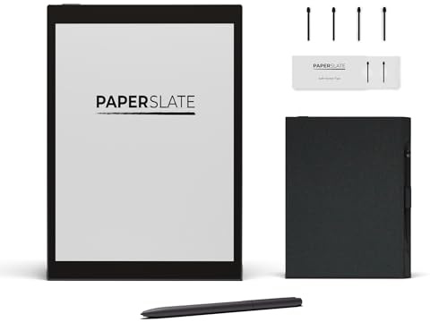 Paperslate Pro - Confezione da 4 miniere con blocco note digitali impermeabile e retroilluminazione, tablet carta Eink – Epaper – Digital Notebook