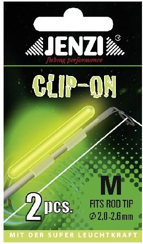 JENZI Knicklicht CLIP-ON für Rutenspitze 2,7-3,2mm