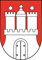U24 Aufkleber Hamburg Wappen Autoaufkleber Sticker Konturschnitt