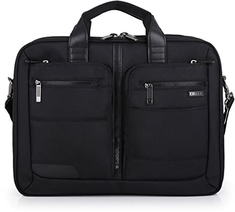 GABOL MALETIN 3 DPT. 15,6 IPAD Koffer, Black (schwarz), Einheitsgröße
