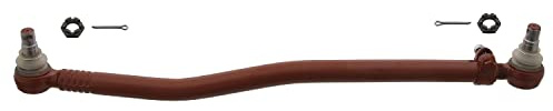 febi bilstein 19339 Drag Link with castle nuts and cotter pins, from steering gear to 1st front axle, pack of one