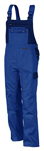 Qualitex Latzhose MG 300 g - Unisex Arbeitshose 'Image'- stylische Blaummann für Männer und Frauen