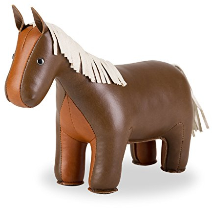 Züny Pferd Buch- und Türstopper Groß Braun (Horse)