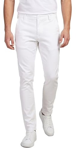 Rock Creek Chino Hose Herren Slim Fit Stoffhose Businesshose RC-390 | Elegante Chinohose für Herren mit schmalem Schnitt, klassische Stoffhose und Freizeithose für Büro, Alltag und Freizeit