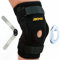 Bionix Hinged Knee Brace for Men and Women - Adjustable Knee Support Strap with Dual Hinges - Open Patella Stabilizing Brace - for ACL, MCL, Ligament Damage, Tendonitis, Meniscus Tear, and Injuries
