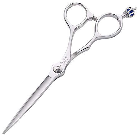 Profi Haarschere Friseurschere extra scharf Präziser Schnitt Rostfrei Haarschneider für perfekten Haarschnitt Haarschere Kinder Inkl Etui 6 zoll