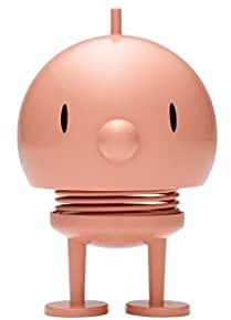 Hoptimist Bumble Wackelfigur & Glücksbringer, Skandinavische Deko Figuren für Wohnzimmer, Schreibtisch, Büro, Bürodeko & Lustige Kleine Geschenke, 7,5 x 8,5 x 10,7 cm, Medium, Melone