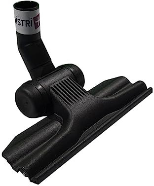 Distri+ - Brosse combinée Plate avec 4 roulettes pour aspirateurs allant sur des Tubes de diamètre 32mm - Largeur : 28,5cm