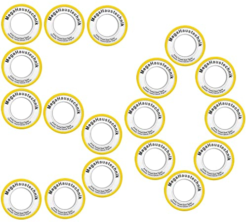 50 Rollen Gewindedichtband Teflon Teflonband PTFE Abdichten Dichtungsband Teflonband Dichtband