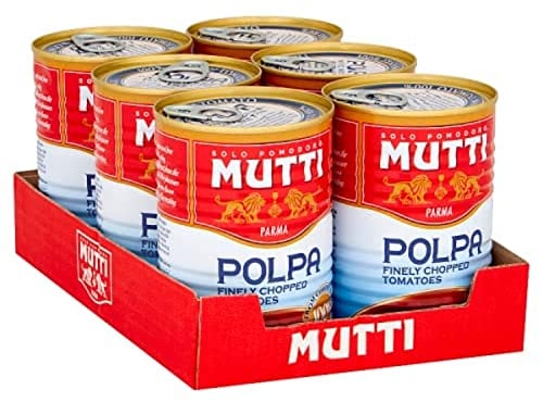 Mutti Finely Chopped Tomatoes 400g (Pack of 6)