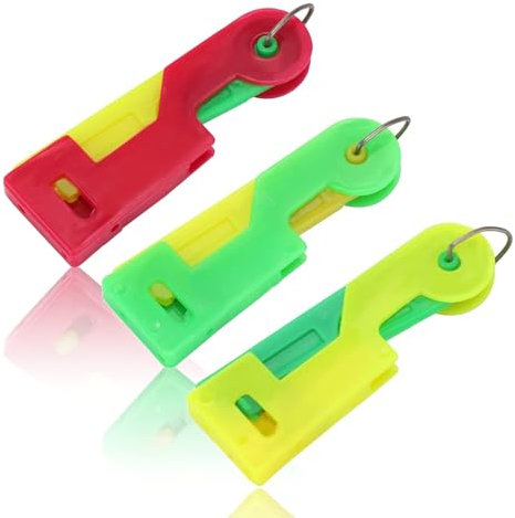 Automatic Needle Threader 3 PCS Automatic Needle Threading Device Tool Needle Threaded Thread Device Sewing Needle Threader for DIY Threading Tool and Sewing Machine Needle Fast Lead