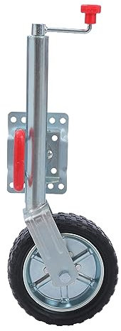 KATSU Jockey Wheel 48mm with 10 Solid Rubber Tyre 900kg