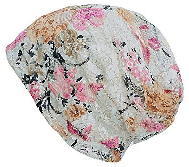 Chemo Mützen Damen Sommer Beanie Turban Super Weich Slouchy Kopfbedeckungen Kop Wraps Beanie Mütze Kappe Beige