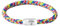 Mallorca Segeltau Armabnd | Regenbogenfarben | Magnetverschluss | Gravur Schriftzug Koordianten Kompass | Unisex | 6 cm Durchmesser | Stilvoll | Einzigartig | Paracord (21.00, Rainbow-01)