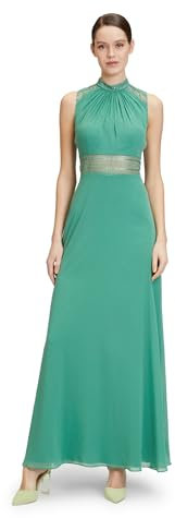 Vera Mont Damen Abendkleid rückenfrei 36, Light Green