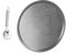 Chef Aid Pizza Cutter Wheel Stainless Steel with Finger Guard – Sharp, Non Slip Cutting Wheel, Dishwasher Safe with Hanging Loop + Chef Aid Pizza Pan Perforated 32cm Diamater Tray