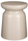 MICA Decorations Stage Beistelltisch - H45 x Ø35 cm - Zement - Beige