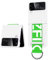 XZEIT Funda con para Samsung Galaxy Z Flip 4 con Anillo, Funda Plegable para teléfono Celular Galaxy Z Flip 4, con Correa de policarbonato en Acabado Mate, Resistente, Resistente los Golpes - Blanco