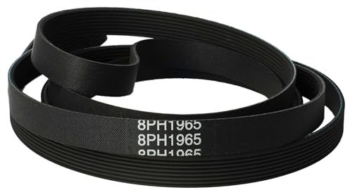 vhbw Keilriemen kompatibel mit Bosch WTW 876, 854, 875, 874, 865, 863, 844, 841 Wäschetrockner - 196,5 cm Schwarz
