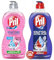 PRIL Kraftgel-Set 1x Power & Perlen Granatapfel & Orangenblüte & 1x Ultra Plus, Handgeschirrspülmittel-Set mit höchster Fettlösekraft, für sauberes Geschirr, 2x 450ml