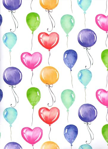 ARKRAFT Geschenkpapier 5 Bögen Format 90 x 65 cm Verpackung ohne Plastik FSC-Blatt (141G)