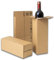 IPEA Cajas de Cartón Largas para Botella de Vino y Envíos – 30 x 10 x 10 cm – Made in Italy – 5 Unidades – Caja de Tubo E-Commerce, Regalos, Eventos, Fiestas – Caja y Paquete Botellero