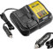 DCB112 Ladegerät Ersatz für Dewalt 20V 12V MAX Multi Spannungs Batterieladegerät,Rapid Batteries Lader,ragbares Mini Fast Ladegerät für Dewalt Adapterauto DIY Ladegerät(Zigaretten Leichterplatte)