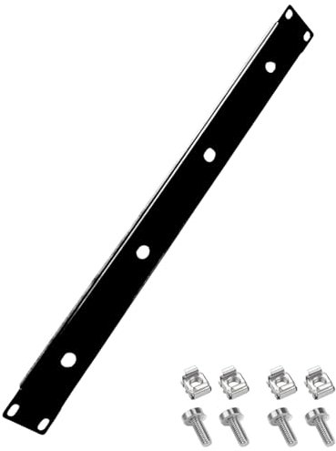 RhymKawa Antenna Mount Front Panel for Wireless Microphone System 4 Antenna Installing on 19'' Flight Rack Cabinate Case (Without Bulkhead)