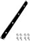 RhymKawa Antenna Mount Front Panel for Wireless Microphone System 4 Antenna Installing on 19'' Flight Rack Cabinate Case (Without Bulkhead)
