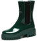 AONETIGER Stivali Pioggia Donna Impermeabile Stivali Gomma Leggere Antiscivolo Chelsea Stivaletti Outdoor Antivento Ankle Boot (135 Verde,39EU)