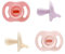 Tommee Tippee Ultraleichter StayPut Schnuller, 0-6m, 4er-Pack, einteiliges Silikondesign