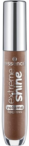 essence extreme shine volume lipgloss, Nr. 14, Braun, natürlich, glänzend, strahlend frisch, transluzent, vegan, ölfrei, ohne Alkohol, ohne Konservierungsstoffe, 1er Pack (5ml)