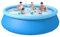 Piscine gonflable ronde hors sol pour adultes - Piscine gonflable avec anneau supérieur - Piscine de fête aquatique d'été - Piscine extérieure pour jardin de taille familiale (3 m x 76 cm)