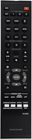 Replace FSR145 ZR15250 Remote Control For Yamaha MusicCast Sound Bar Remote Control FSR145 ZR15250 YSP-5600 YSP-5600BL