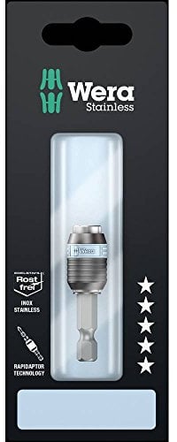 Wera 3888/4/1 K SB Rapidaptor Universalhalter, Edelstahl, 1/4 Zoll x 50 mm, 05073616001