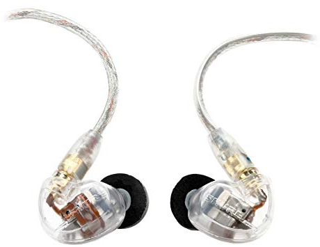 Shure SE535 - headphones (Intraaural, In-ear, 3.5 mm (1/8), Transparent, 18 - 19000 Hz, -18 - 57 °C)