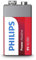 PHILIPS 6LR61P1B/10 - Batterien Power Alkaline - 1 Stück 6LR61-9 V